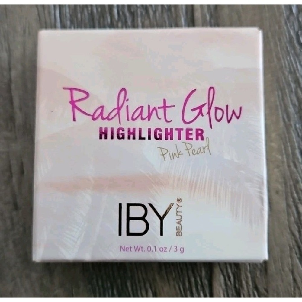 NEW IBY Radiant Glow PINK PEARL Highlighters 0.1 oz Mini Travel Size